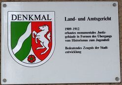 Schild Denkmalschutz JB MG Schild Denkmalschutz JB MG